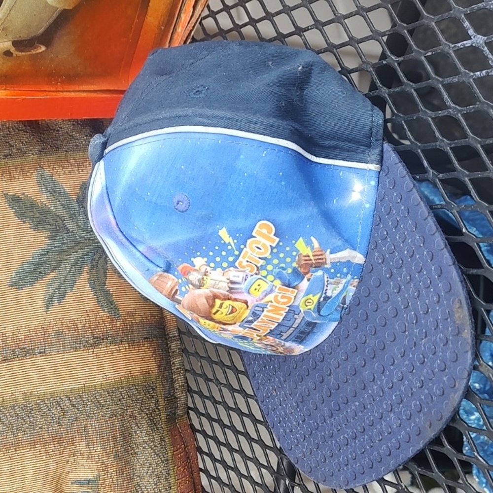 Lego Kids Hat - Blue with Colorful Characters - Picture 3 of 9